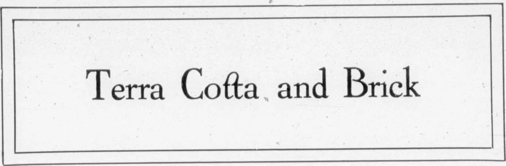 An illustration from The Architect, 1905, leaf 104