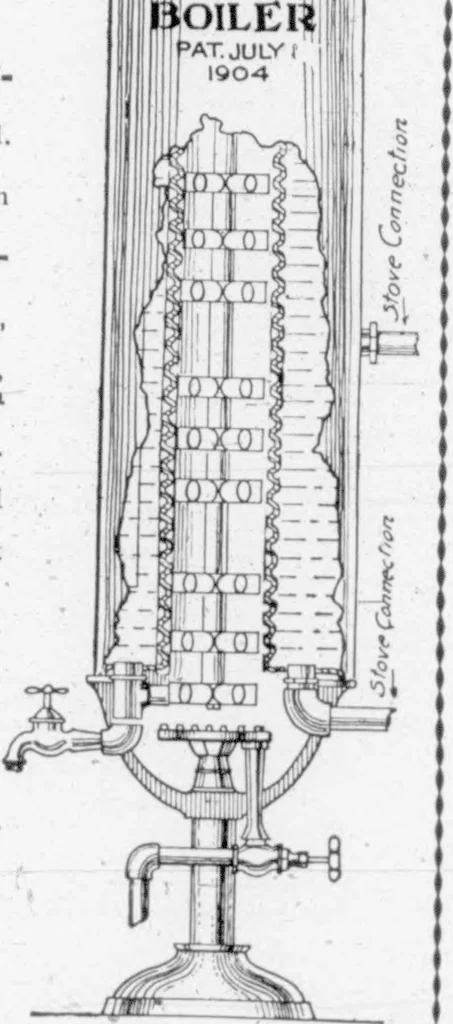 An illustration from The Architect, 1905, leaf 11