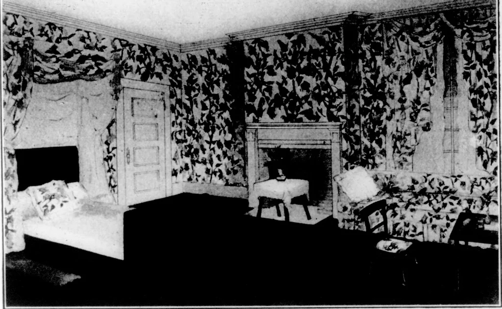 An illustration from The Architect, 1905, leaf 112