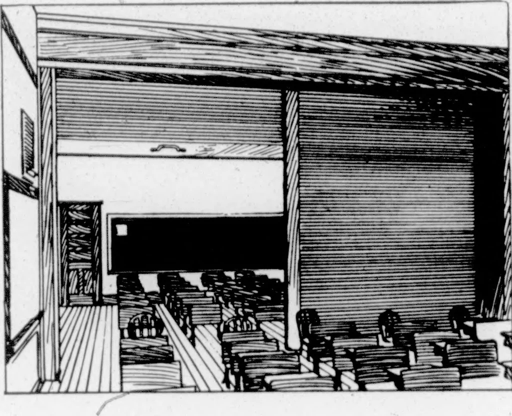 An illustration from The Architect, 1905, leaf 120