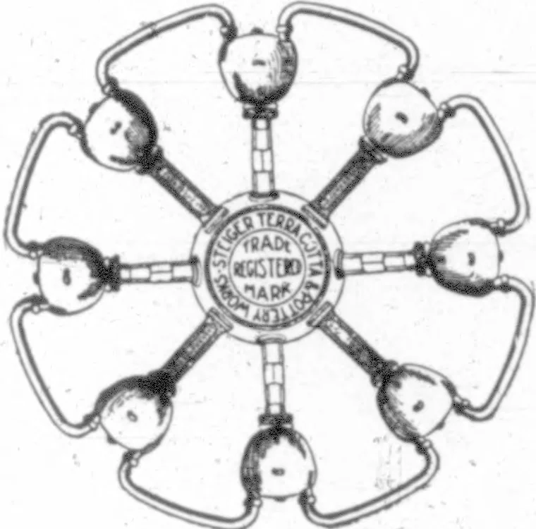 An illustration from The Architect, 1905, leaf 14