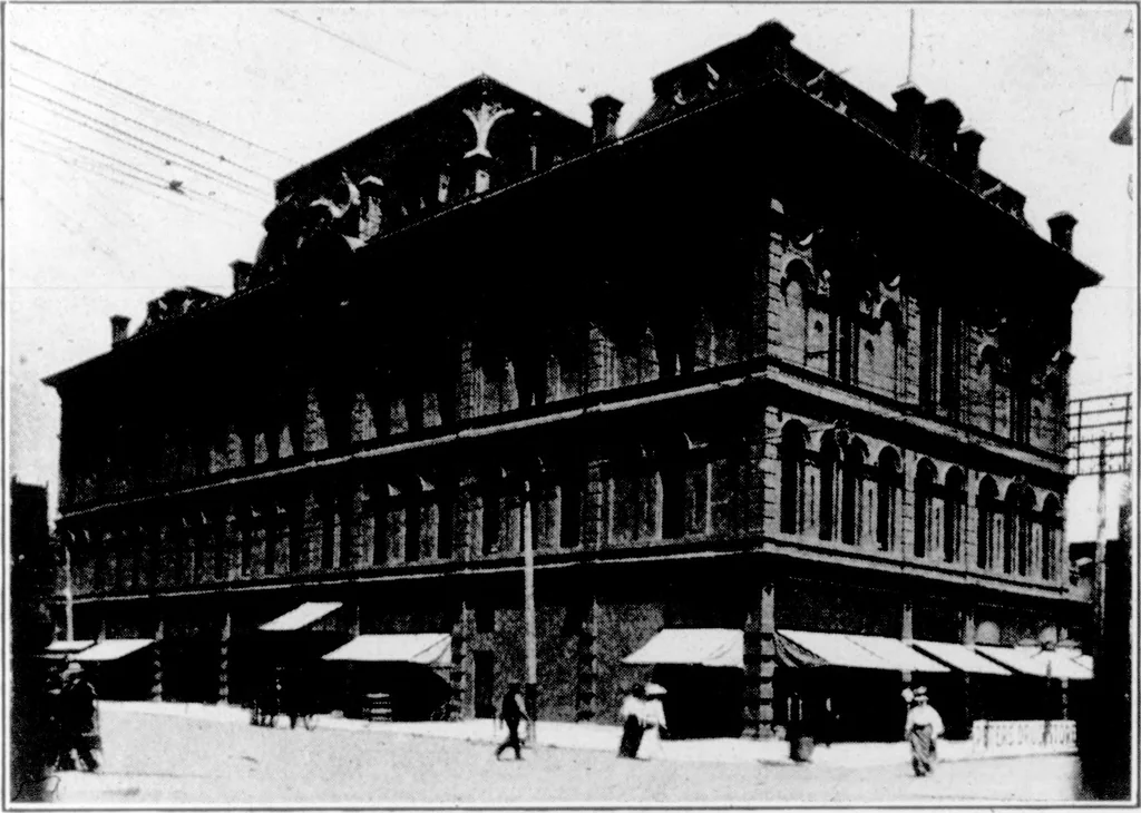 An illustration from The Architect, 1905, leaf 149