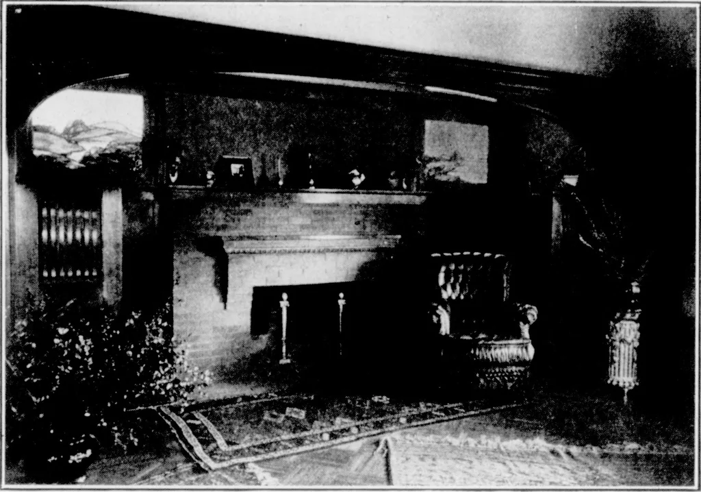 An illustration from The Architect, 1905, leaf 149