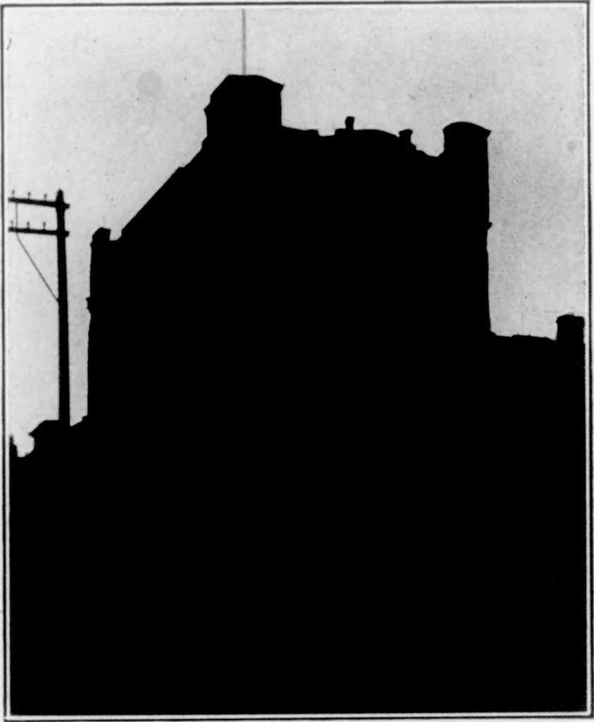 An illustration from The Architect, 1905, leaf 153