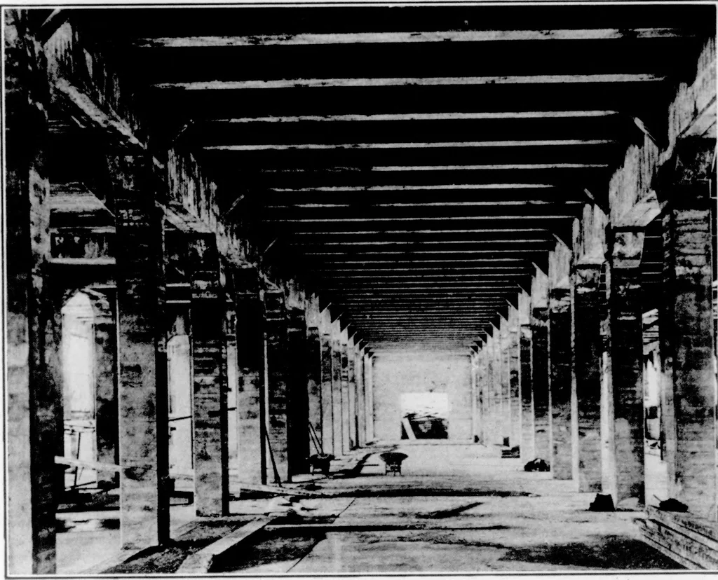 An illustration from The Architect, 1905, leaf 165