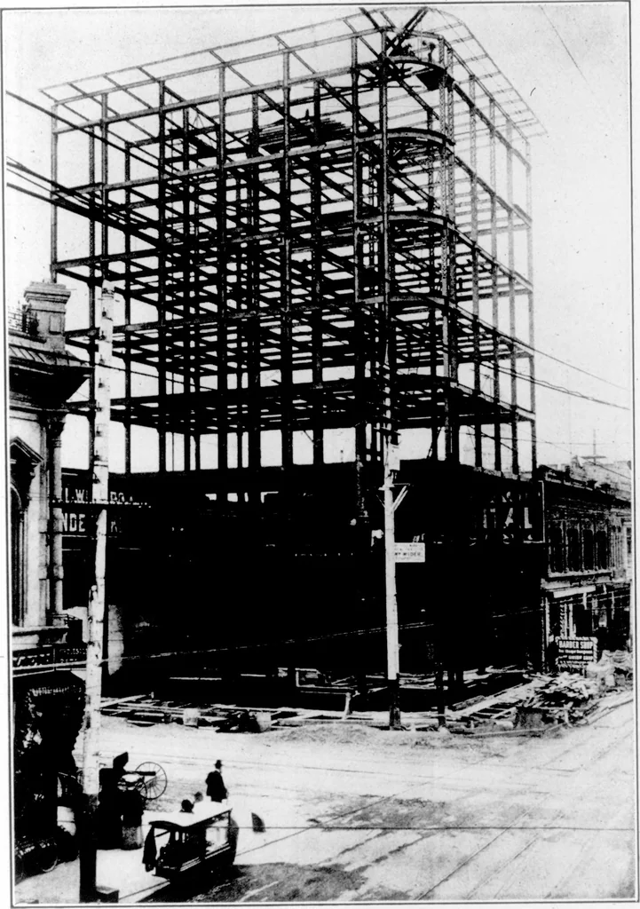 An illustration from The Architect, 1905, leaf 172