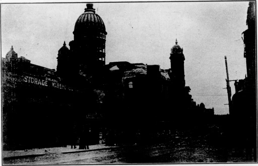 An illustration from The Architect, 1905, leaf 199