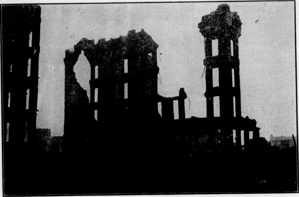 An illustration from The Architect, 1905, leaf 199