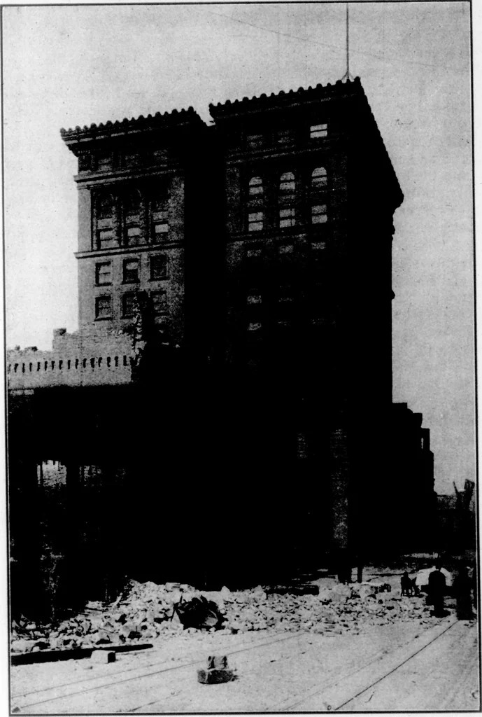 An illustration from The Architect, 1905, leaf 202