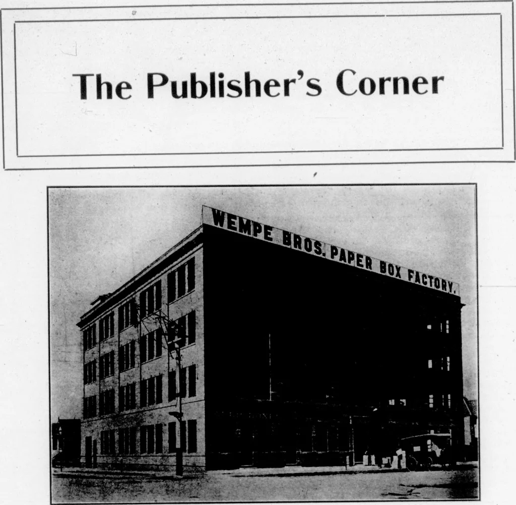 An illustration from The Architect, 1905, leaf 220