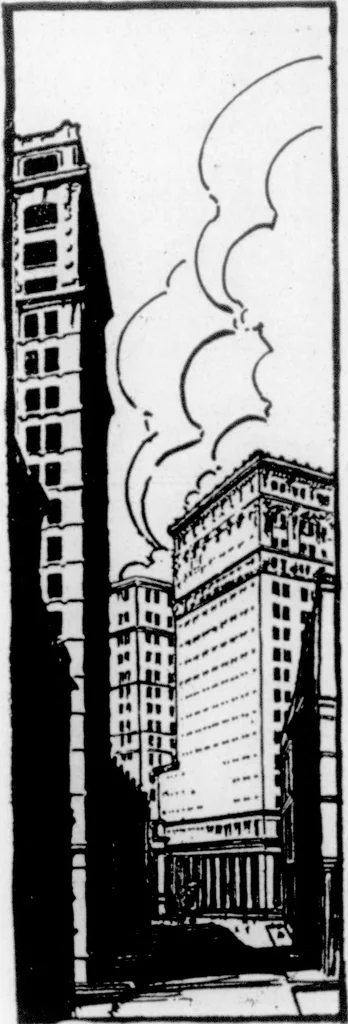 An illustration from The Architect, 1905, leaf 237