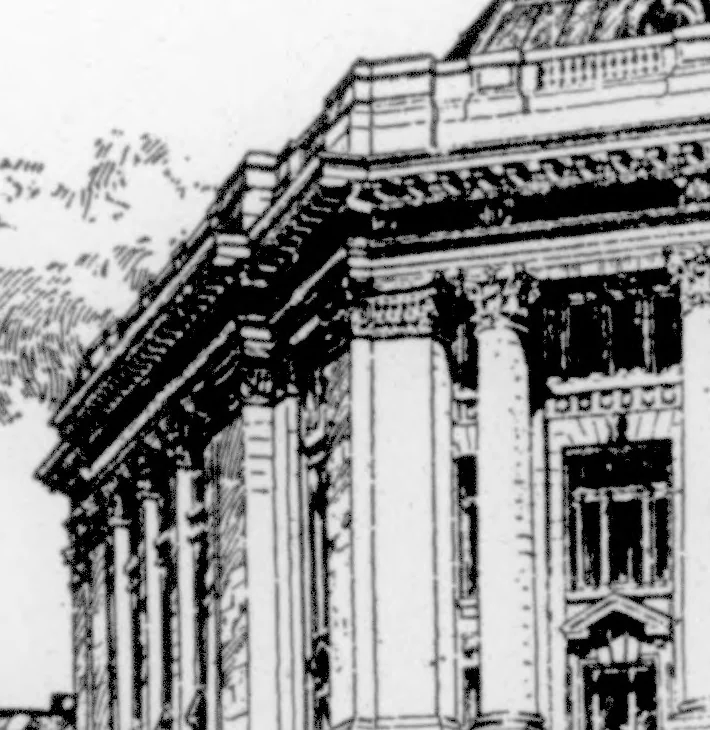 An illustration from The Architect, 1905, leaf 239