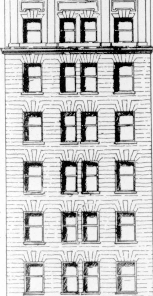 An illustration from The Architect, 1905, leaf 242