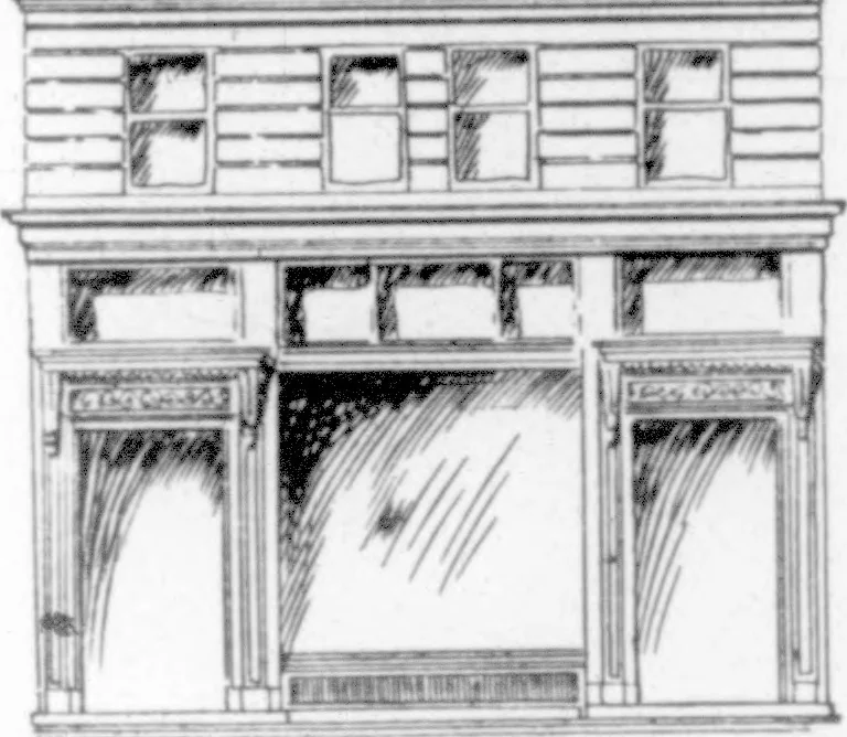An illustration from The Architect, 1905, leaf 242