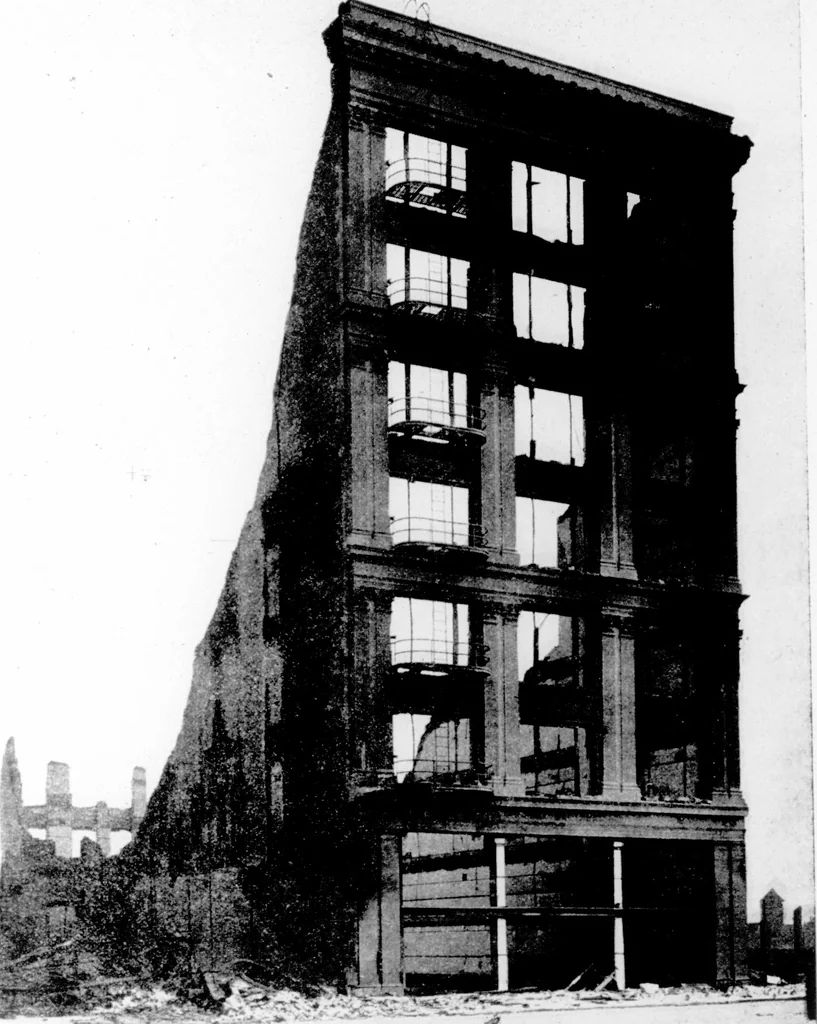 An illustration from The Architect, 1905, leaf 243