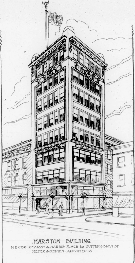 An illustration from The Architect, 1905, leaf 245