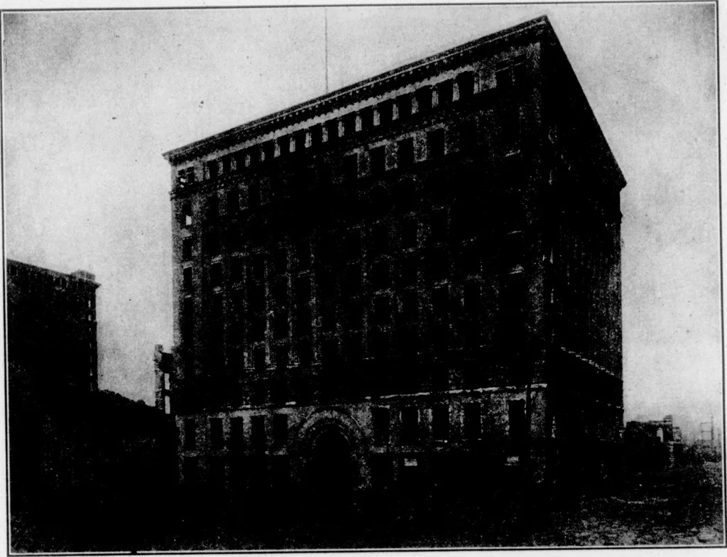 An illustration from The Architect, 1905, leaf 250