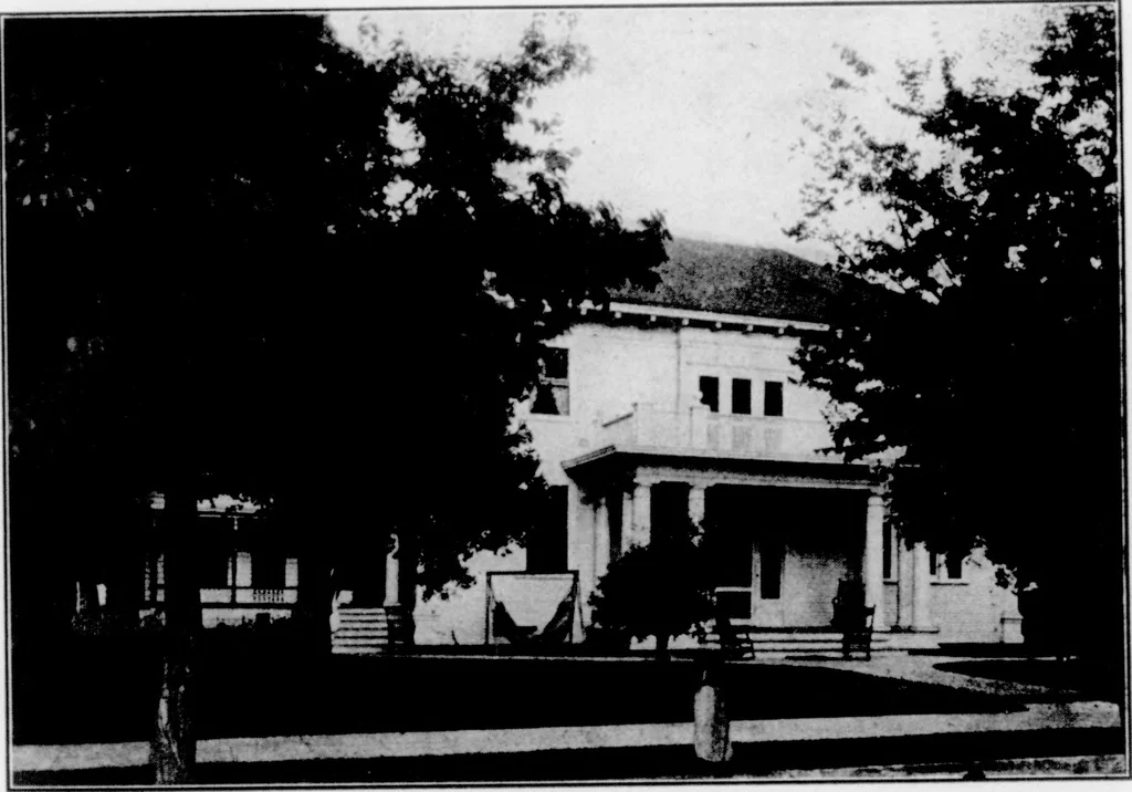 An illustration from The Architect, 1905, leaf 258