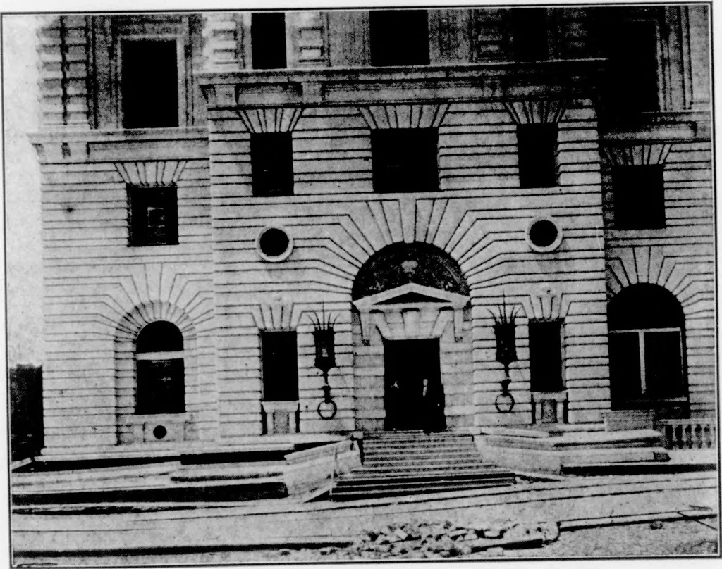 An illustration from The Architect, 1905, leaf 278