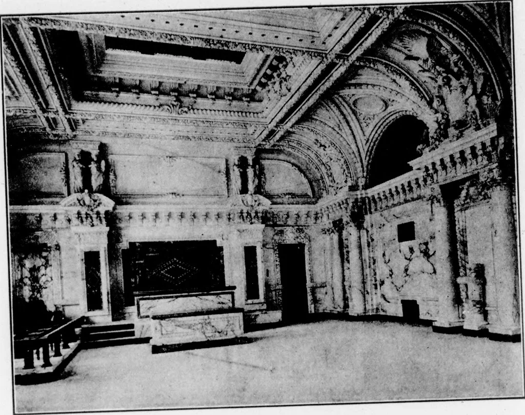 An illustration from The Architect, 1905, leaf 279
