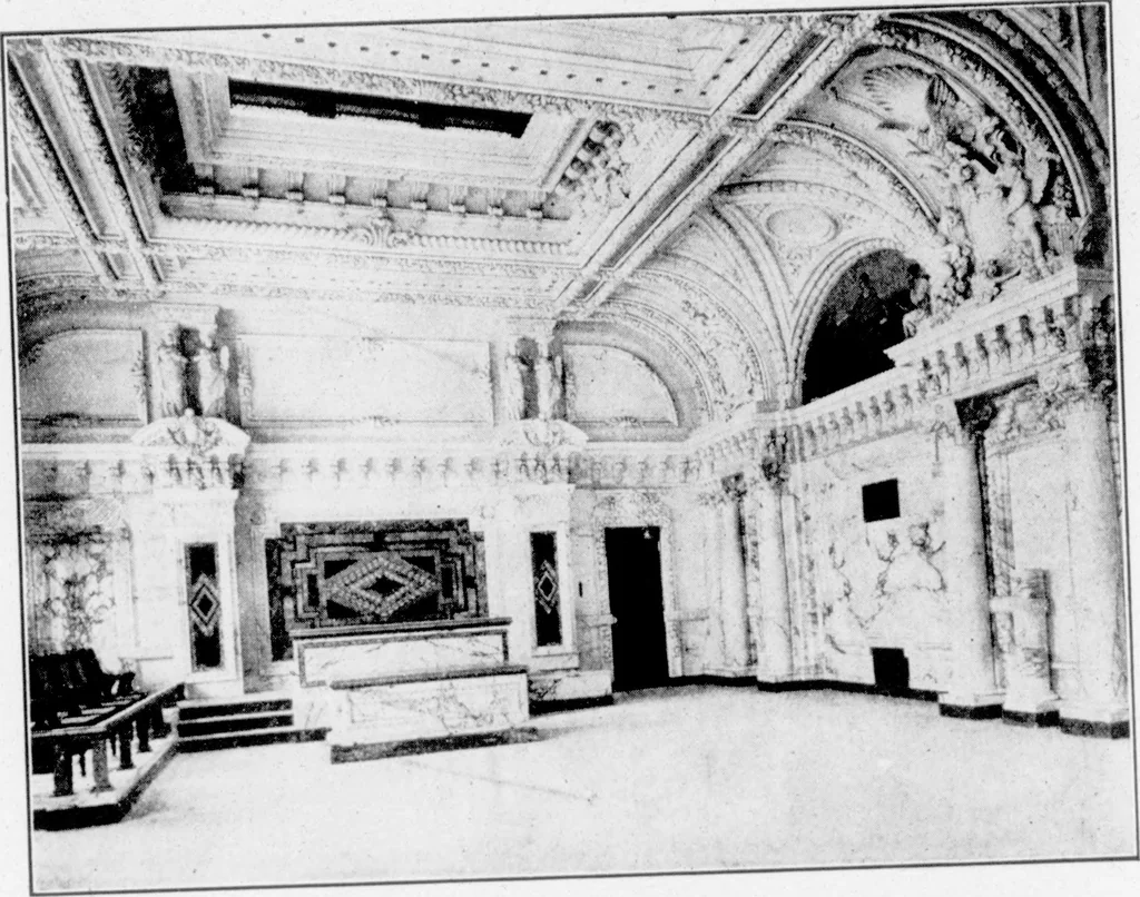 An illustration from The Architect, 1905, leaf 280