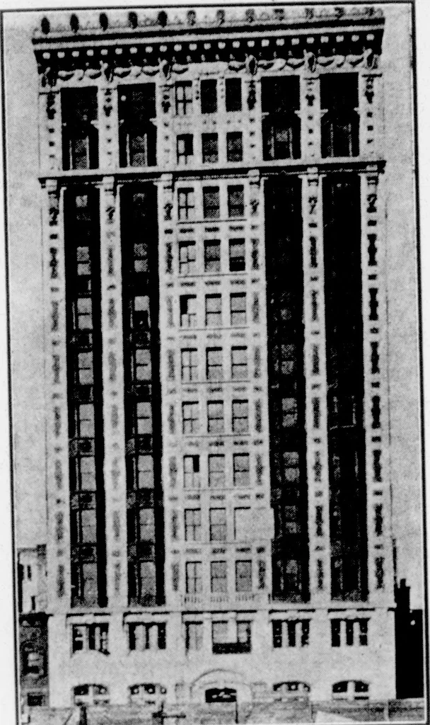 An illustration from The Architect, 1905, leaf 283