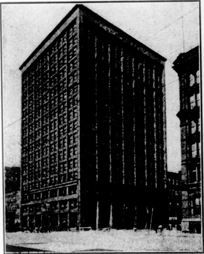 An illustration from The Architect, 1905, leaf 284