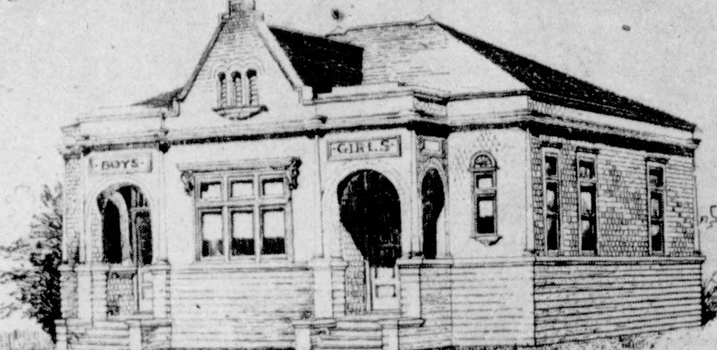 An illustration from The Architect, 1905, leaf 287