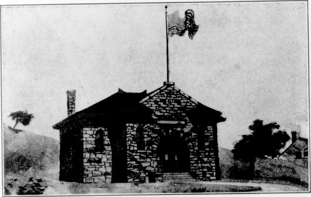 An illustration from The Architect, 1905, leaf 289