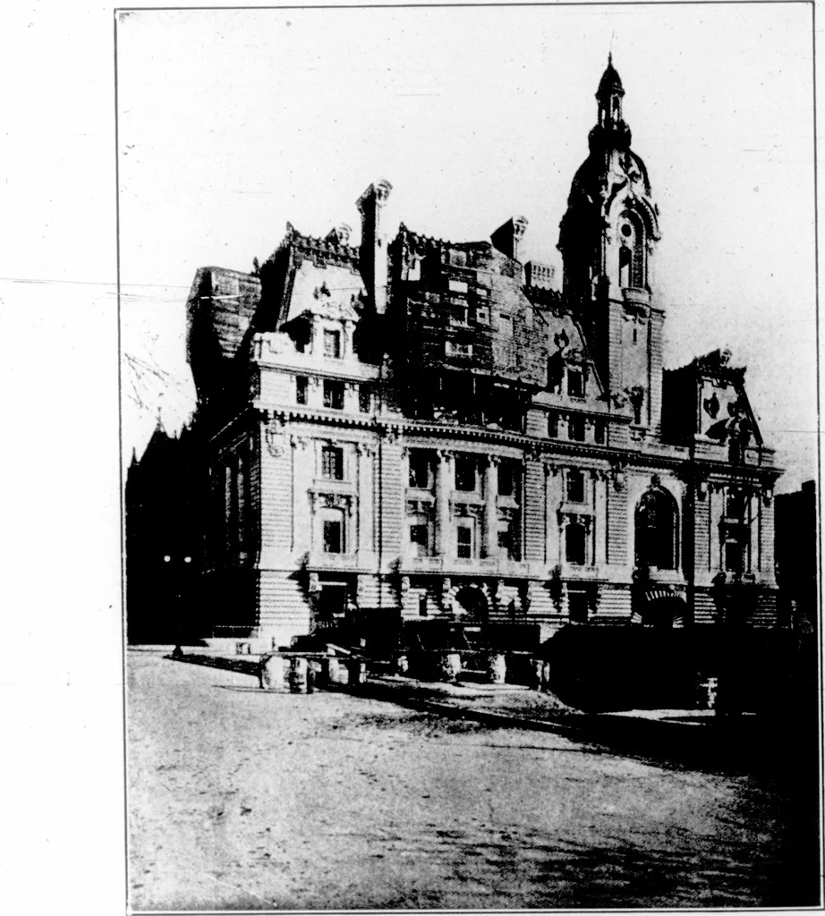 An illustration from The Architect, 1905, leaf 30
