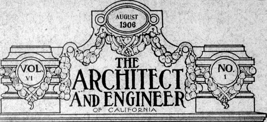 An illustration from The Architect, 1905, leaf 319