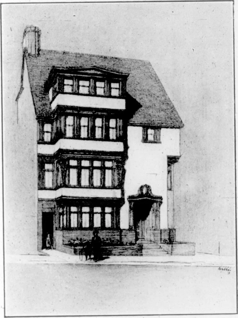 An illustration from The Architect, 1905, leaf 33