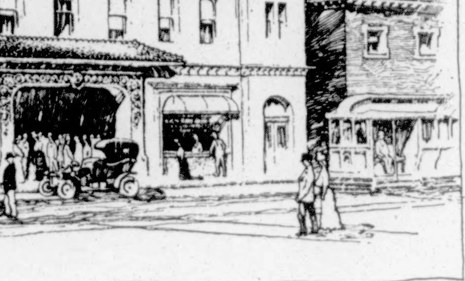 An illustration from The Architect, 1905, leaf 331