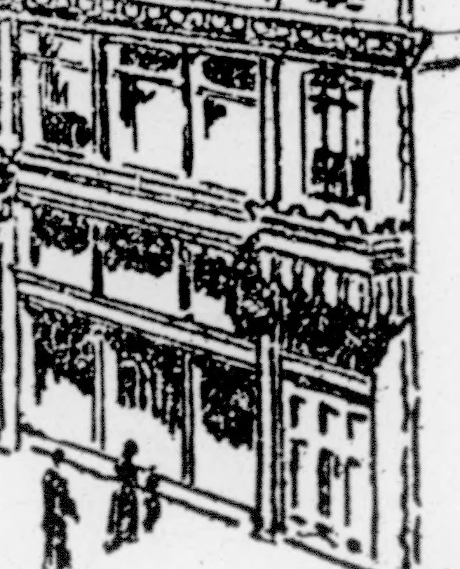 An illustration from The Architect, 1905, leaf 334