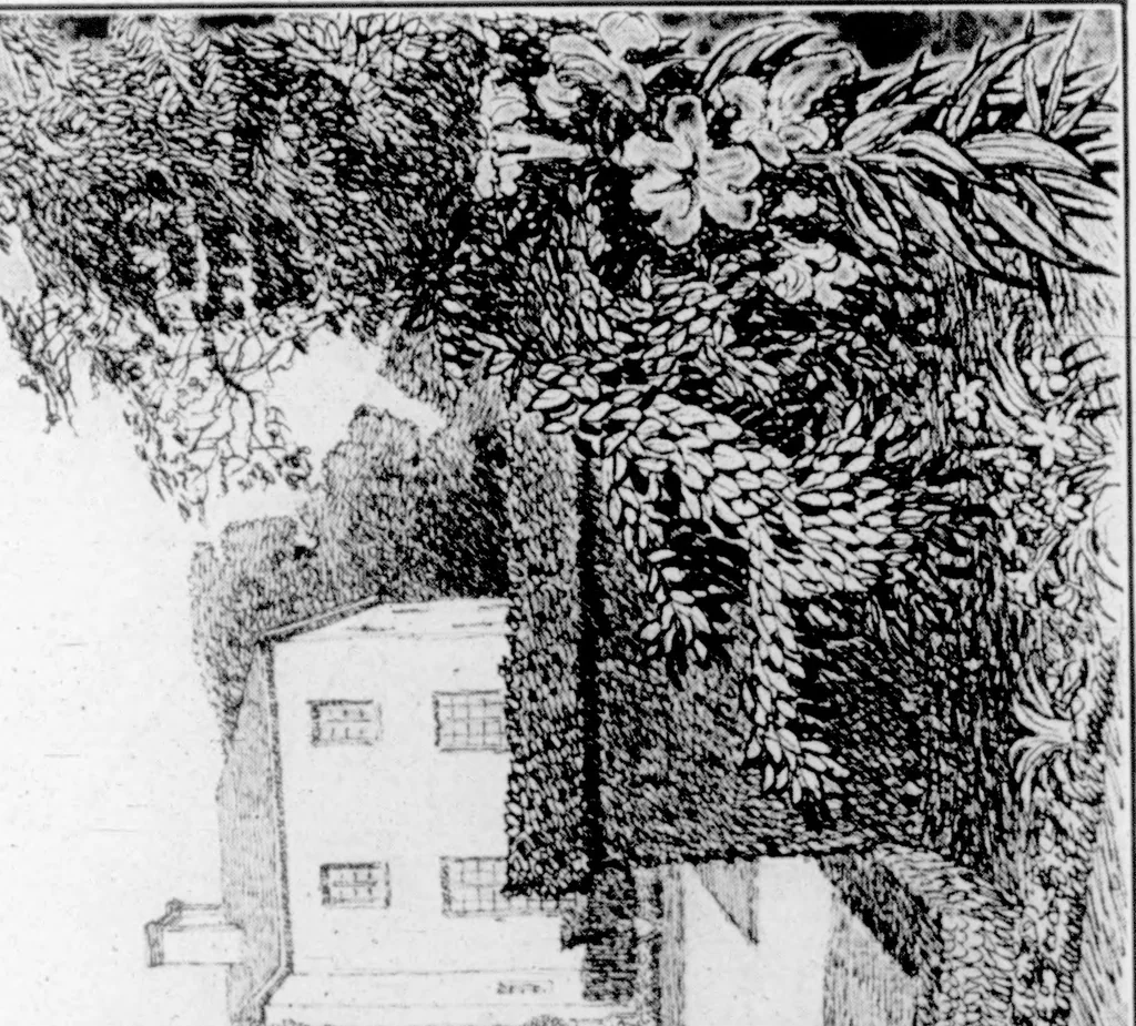 An illustration from The Architect, 1905, leaf 34