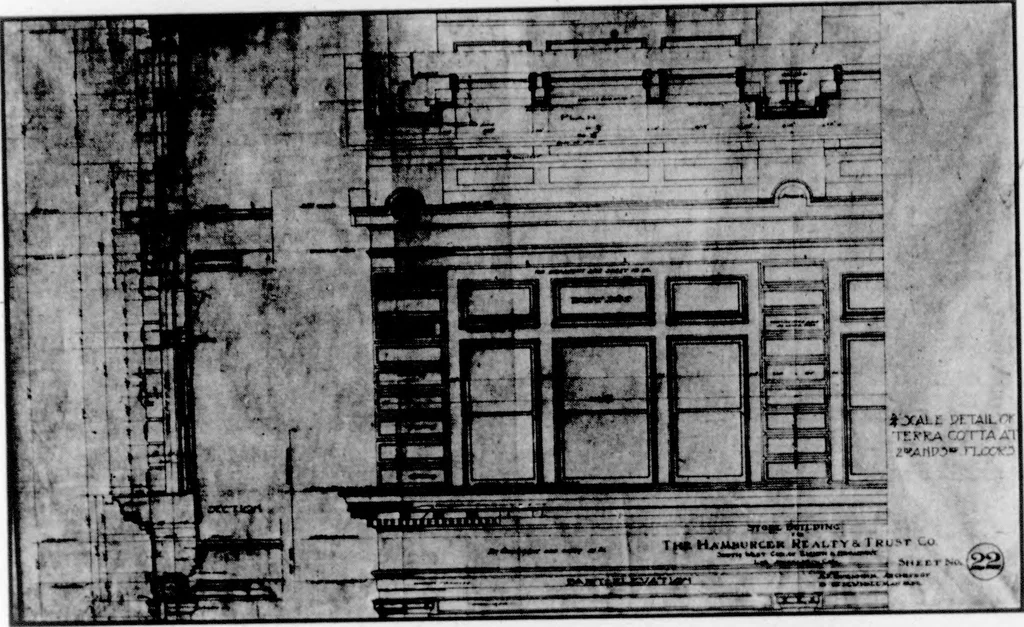 An illustration from The Architect, 1905, leaf 341