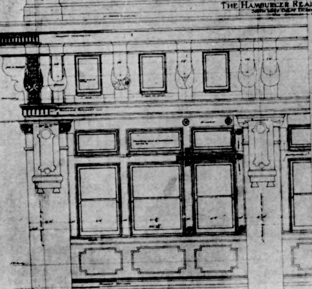 An illustration from The Architect, 1905, leaf 341