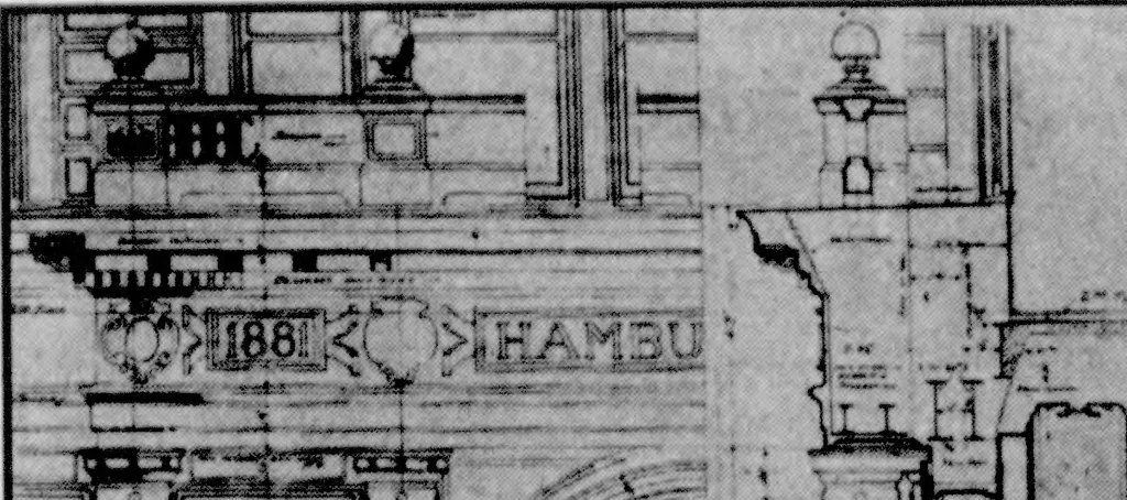 An illustration from The Architect, 1905, leaf 341