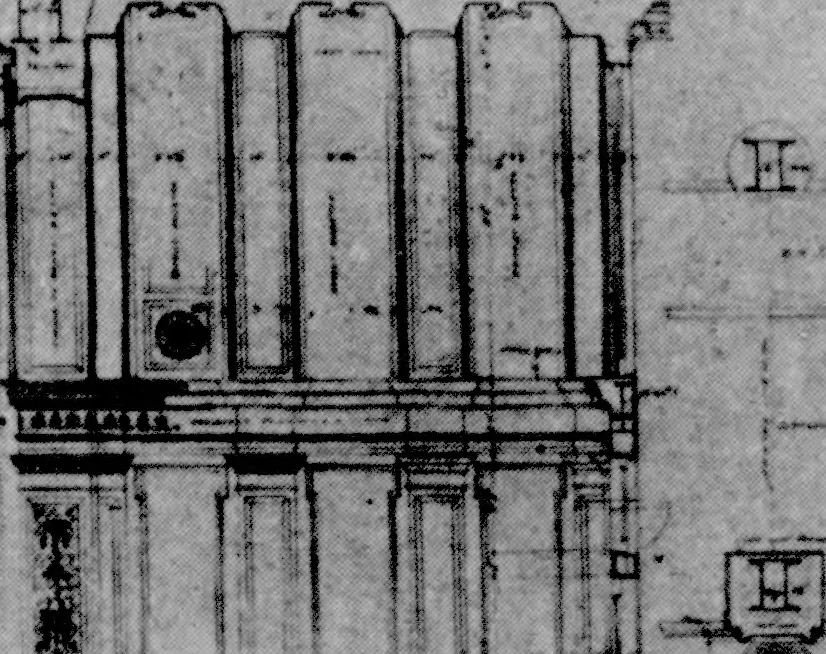 An illustration from The Architect, 1905, leaf 341
