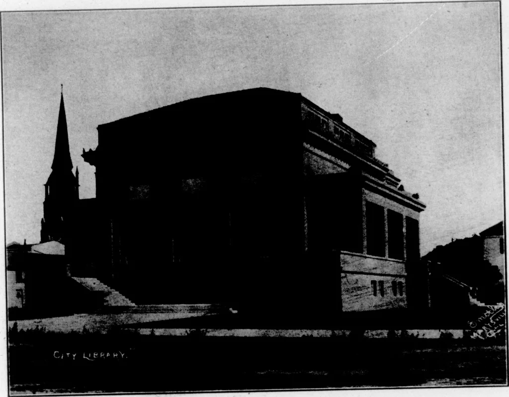 An illustration from The Architect, 1905, leaf 343