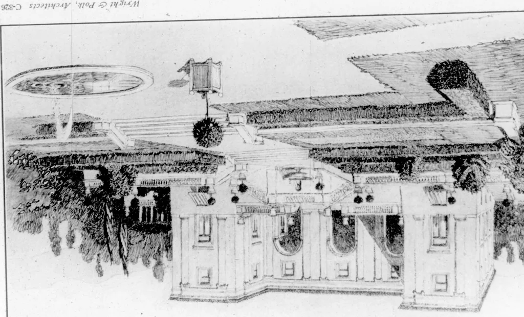 An illustration from The Architect, 1905, leaf 37