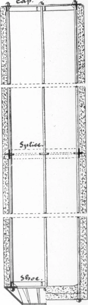 An illustration from The Architect, 1905, leaf 390