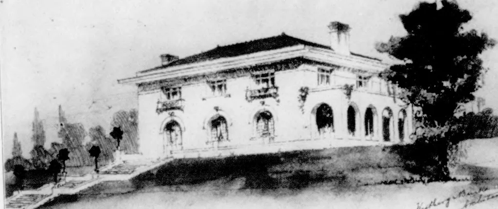 An illustration from The Architect, 1905, leaf 397