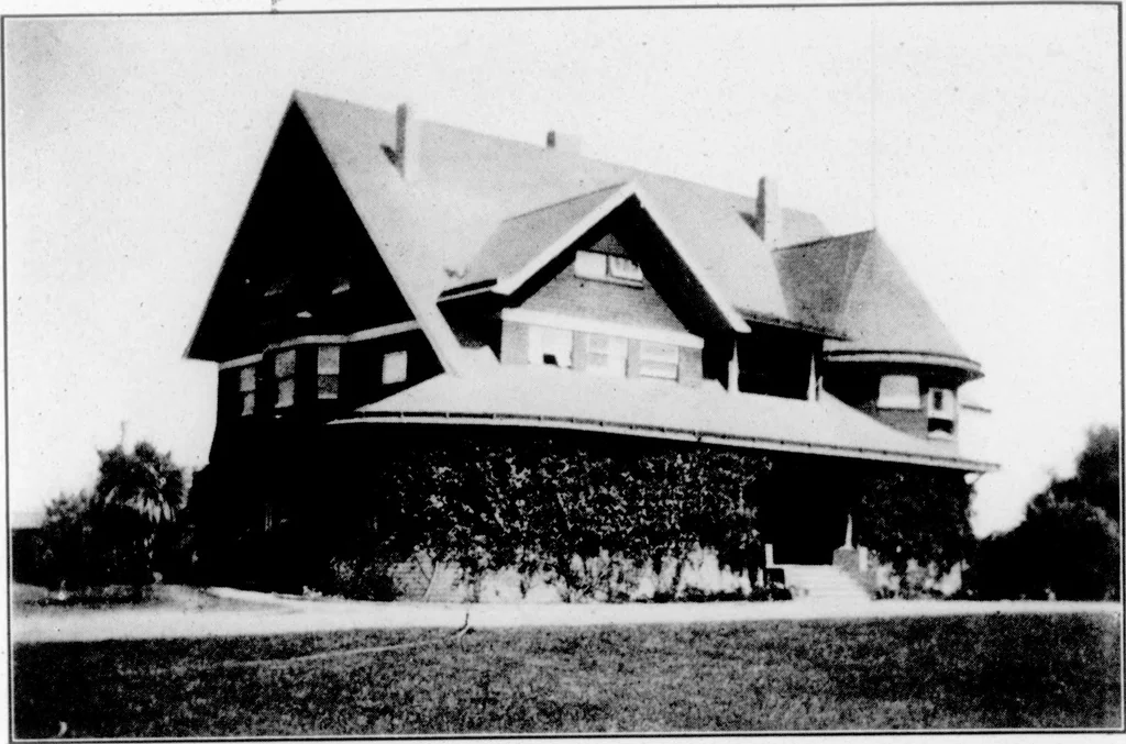 An illustration from The Architect, 1905, leaf 410