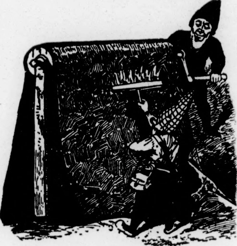 An illustration from The Architect, 1905, leaf 426