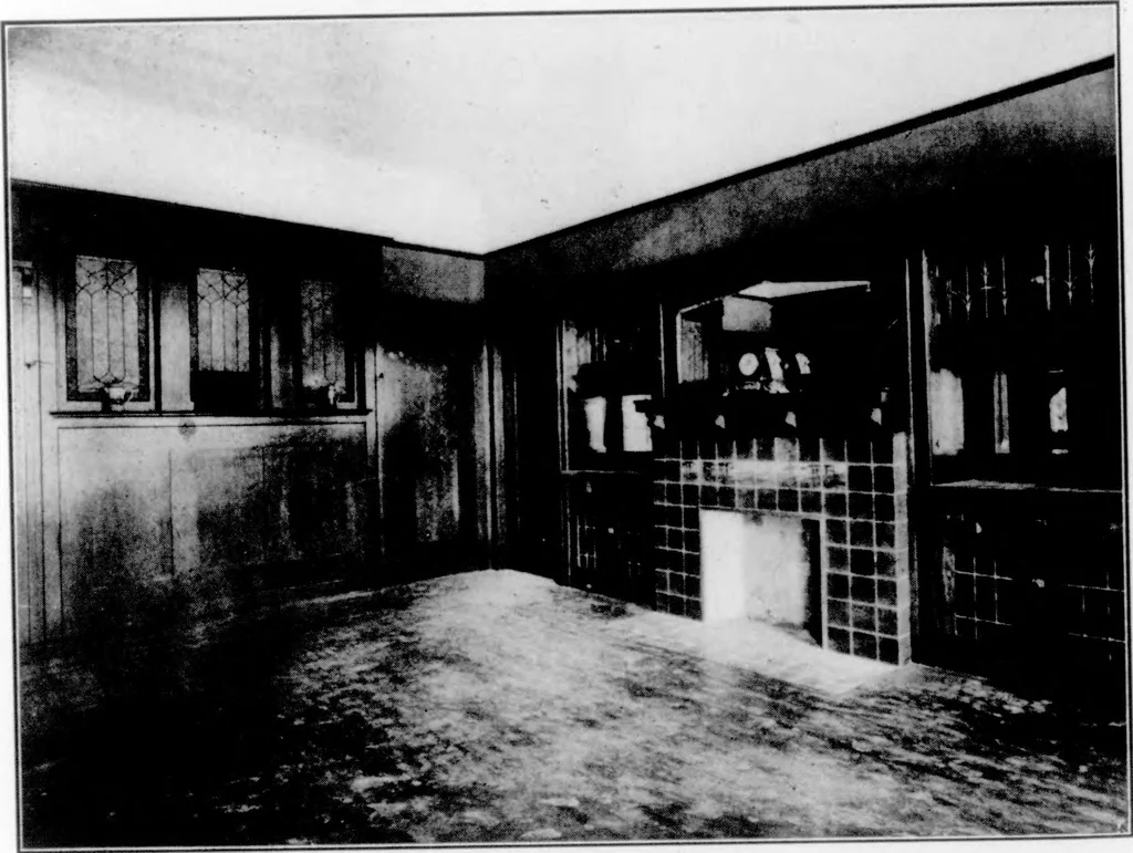 An illustration from The Architect, 1905, leaf 436