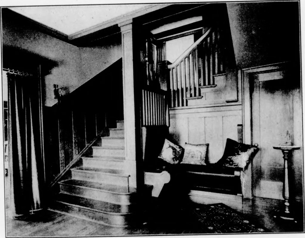 An illustration from The Architect, 1905, leaf 436