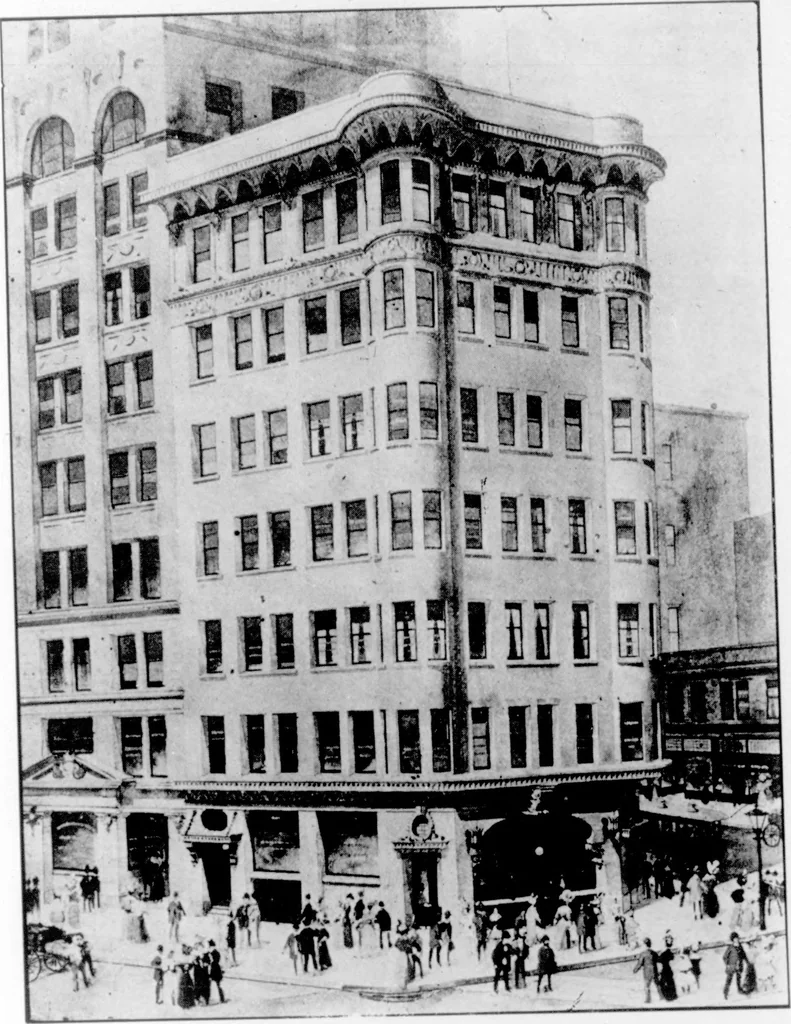 An illustration from The Architect, 1905, leaf 444