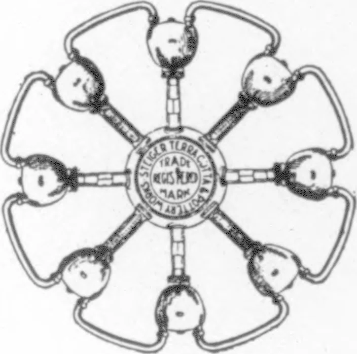 An illustration from The Architect, 1905, leaf 470