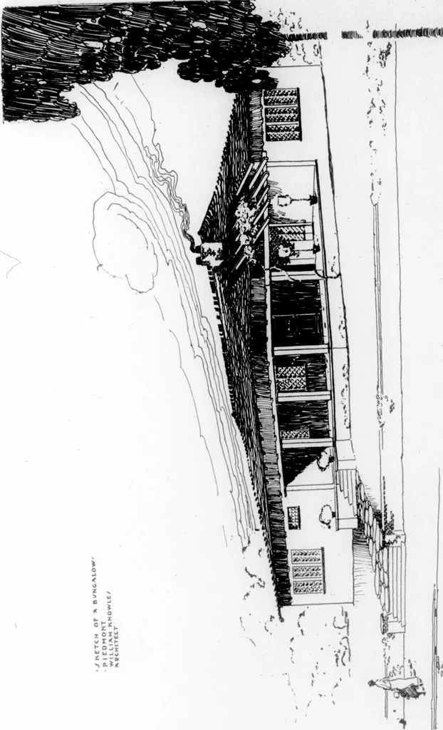 An illustration from The Architect, 1905, leaf 489